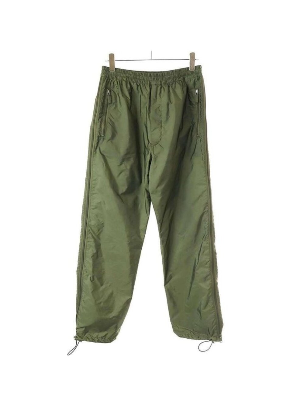 Prada 23 SS Re-Nylon Side Zip Nylon Pants Sph246 1 Wq9Khaki